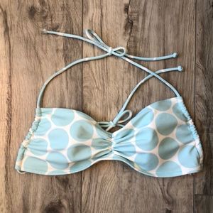 Blue Polka Dot Victoria’s Secret Bikini Top
